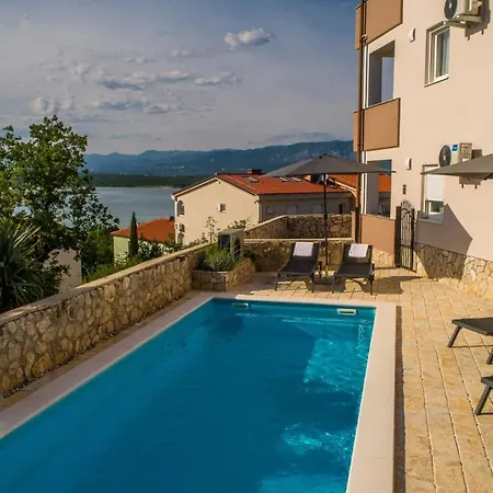 Apartmán Family-friendly With Swimming Pool Zupanje, Krk - 27847 *