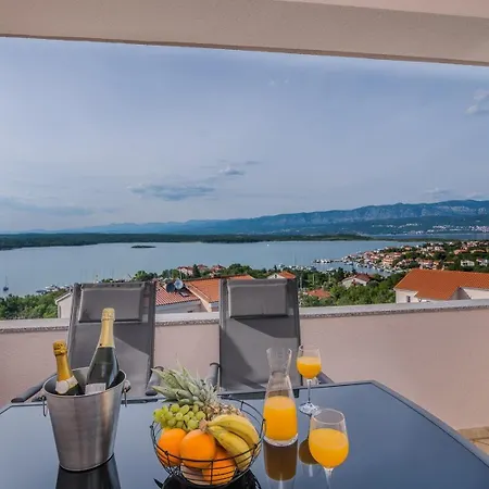 Family-friendly With Swimming Pool Zupanje, Krk - 27847 Apartmán Klimno